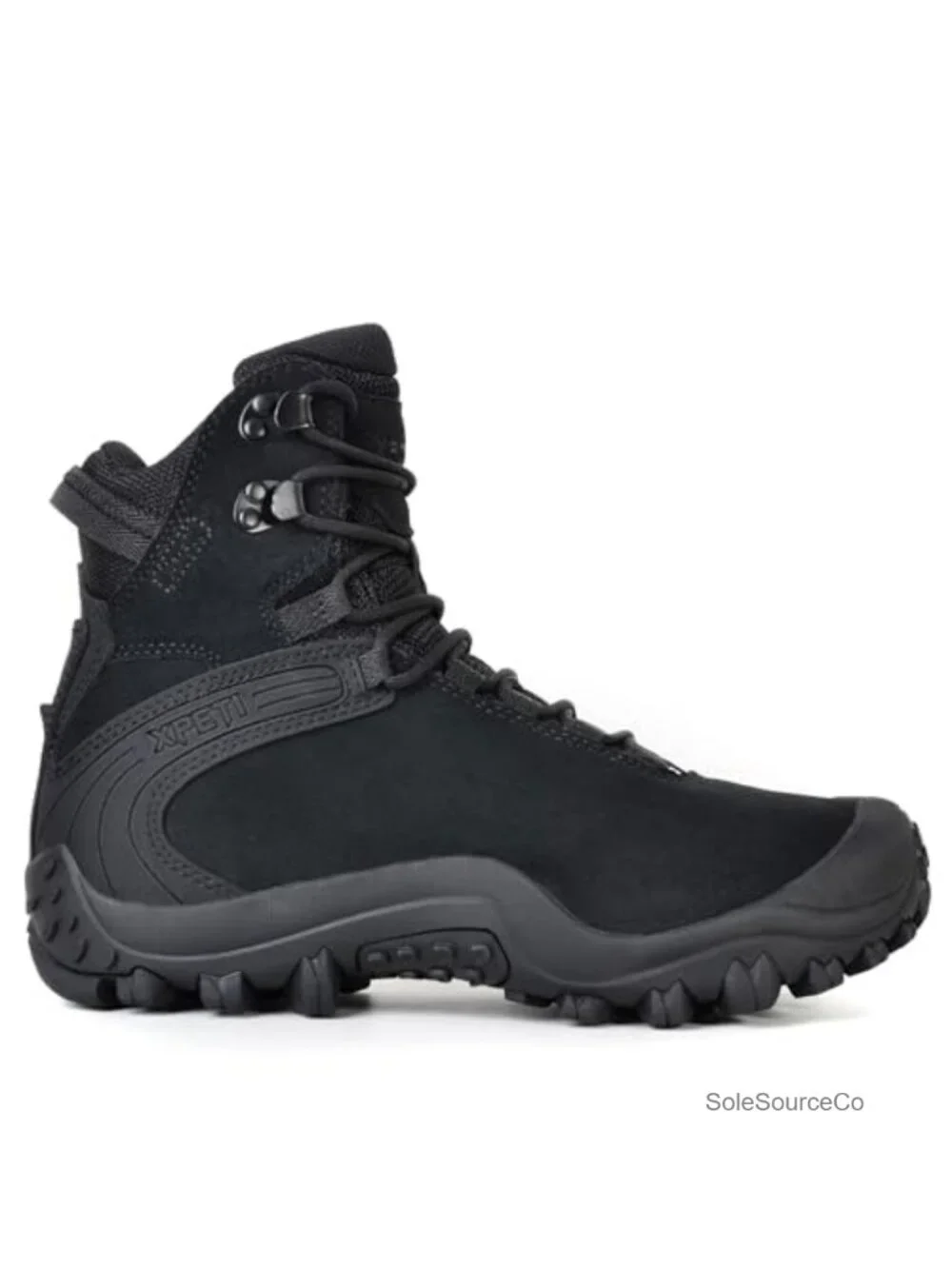 Men's Lightweight Tactical Combat Boots Suede Leather Ankle-High Lace-Up